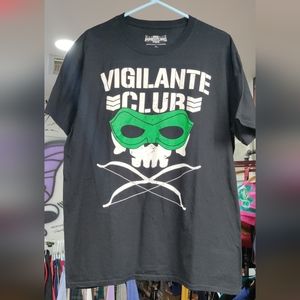 Vigilante Club New Japan Pro Wrestling tee size XL color Black